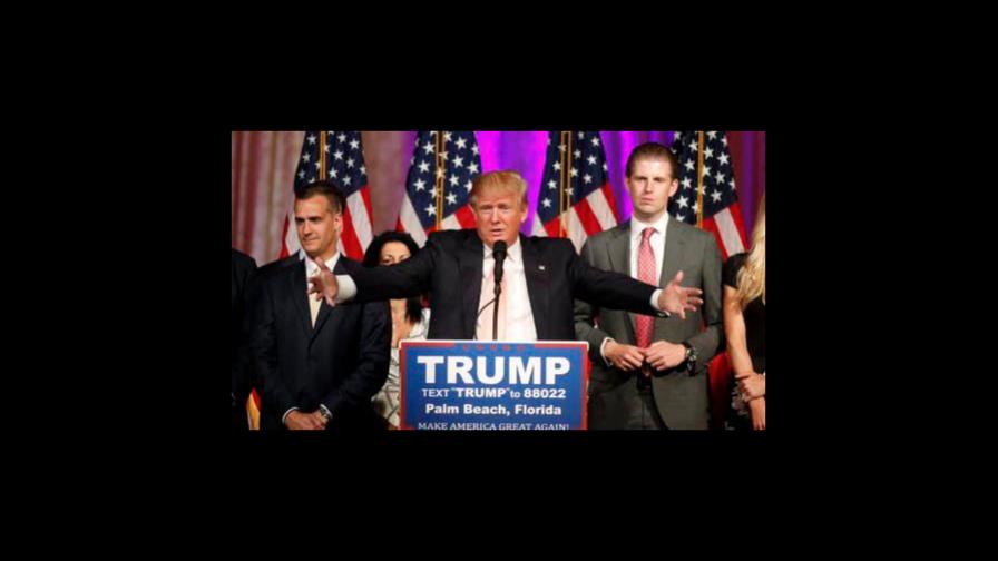 Trump cancela los actos políticos de la convención republicana en Florida