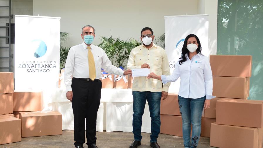 Corporación Zona Franca Santiago dona alimentos e insumos de protección a instituciones Corporación Zona Franca Santiago dona alimentos e insumos de protección a instituciones