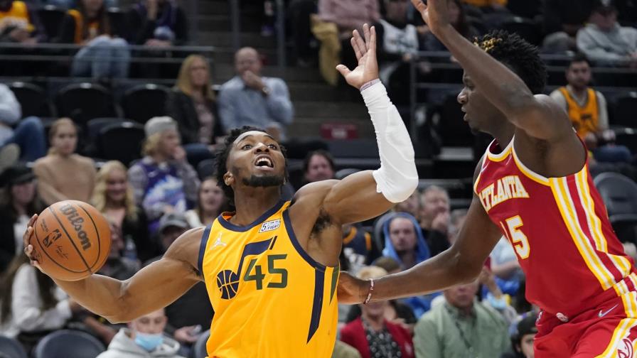Jazz vence a Hawks con 27 puntos de Mitchell Jazz vence a Hawks con 27 puntos de Mitchell