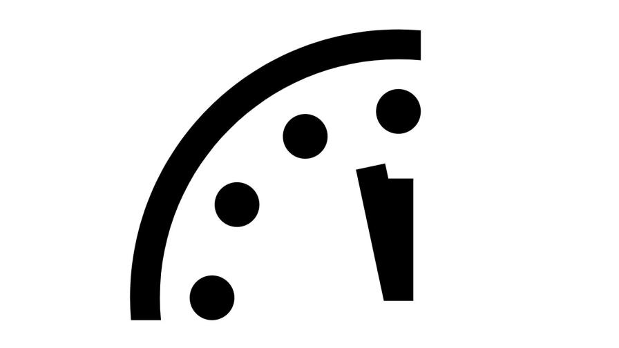 El Reloj del Apocalipsis está a 100 segundos de llegar a la medianoche