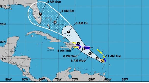 Advierten a Puerto Rico y a RD que estén “preparados” para Dorian como huracán