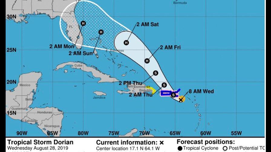 Tormenta se fortalece mientras se acerca a Puerto Rico 
