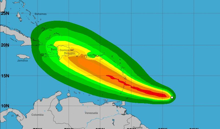 “Dorian” se fortalece y en próximos días podría convertirse en huracán