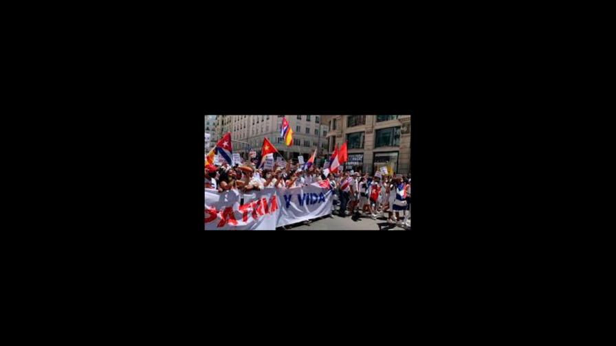 Fin de semana de apoyo del exilio de Miami a la marcha opositora del 15N