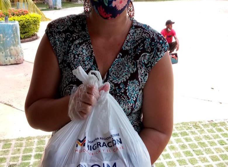 OIM ayuda con alimentos y vivienda a migrantes venezolanas en RD