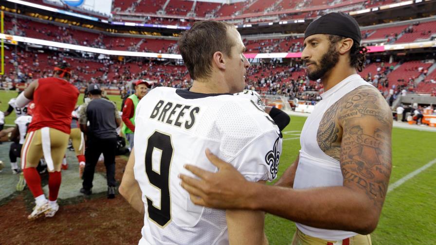 Drew Brees recibió amenazas de muerte por criticar protestas durante himno de EEUU Drew Brees recibió amenazas de muerte por criticar protestas durante himno de EEUU
