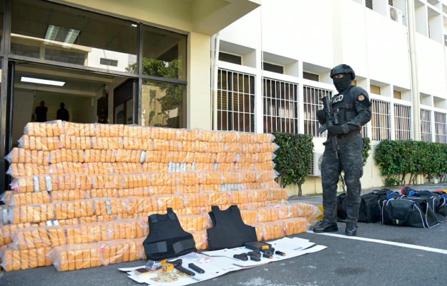 República Dominicana decomisa más de 1,600 kilos de cocaína en menos de diez días 