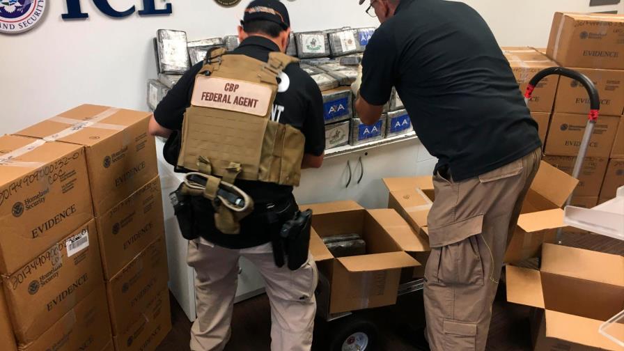 Puerto Rico incauta cargamento de cocaína valorado en 7,9 millones de dólares