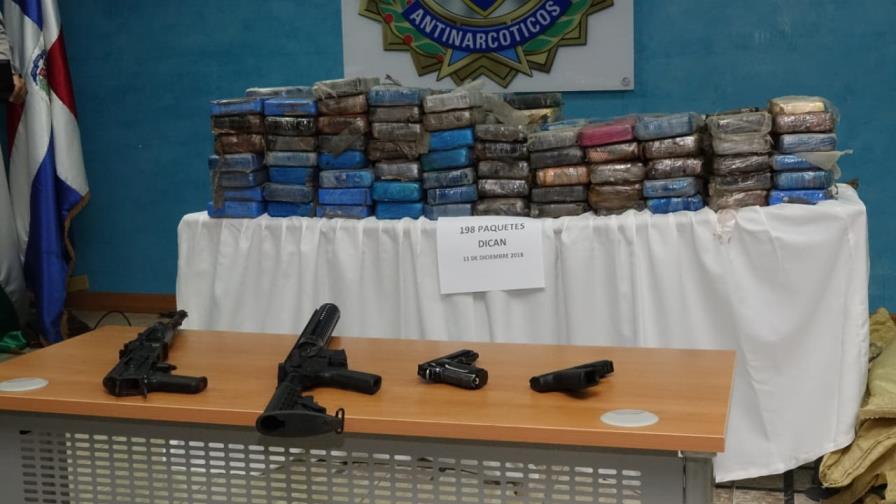 Incautan 198 paquetes más de drogas Incautan 198 paquetes más de drogas