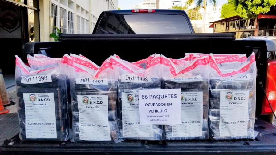 DNCD cree droga incautada ayer vino en avioneta clandestina