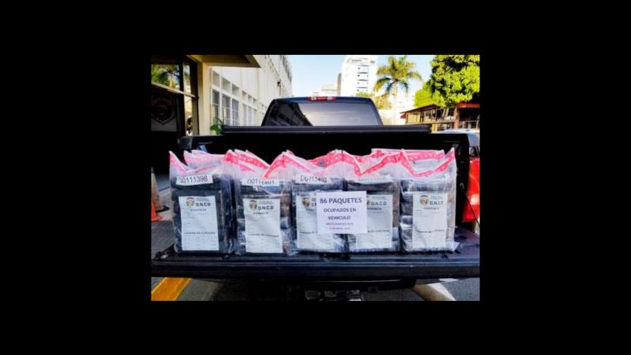 Ministerio Público pedirá prisión preventiva para tres hombres por 86 paquetes de droga