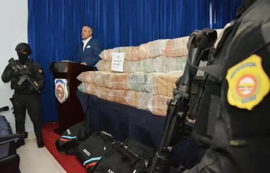 DNCD confirma que los 280 paquetes ocupados en Puerto Caucedo son de cocaína 