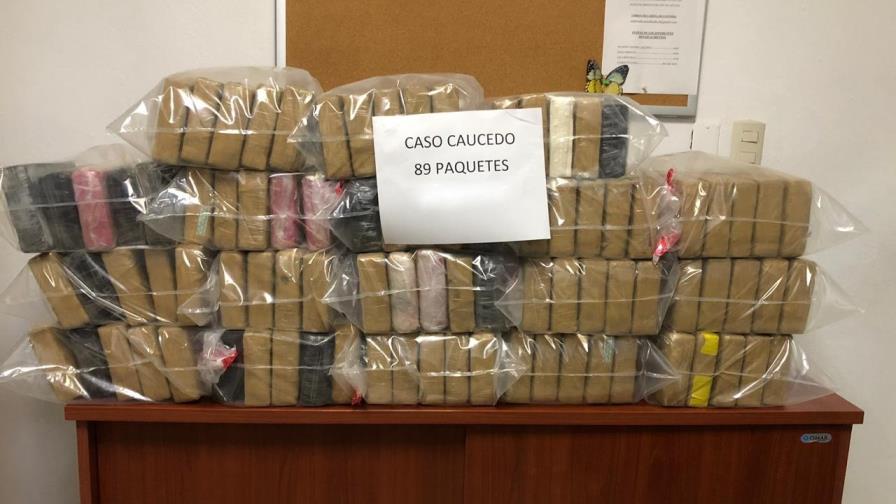 DNCD decomisa 91 kilos de cocaína en el Puerto Multimodal Caucedo 