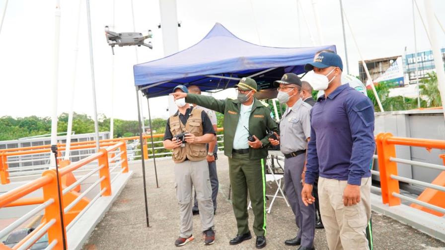 Drones de la Digesett  sobrevuelan la Duarte con París y otras vías