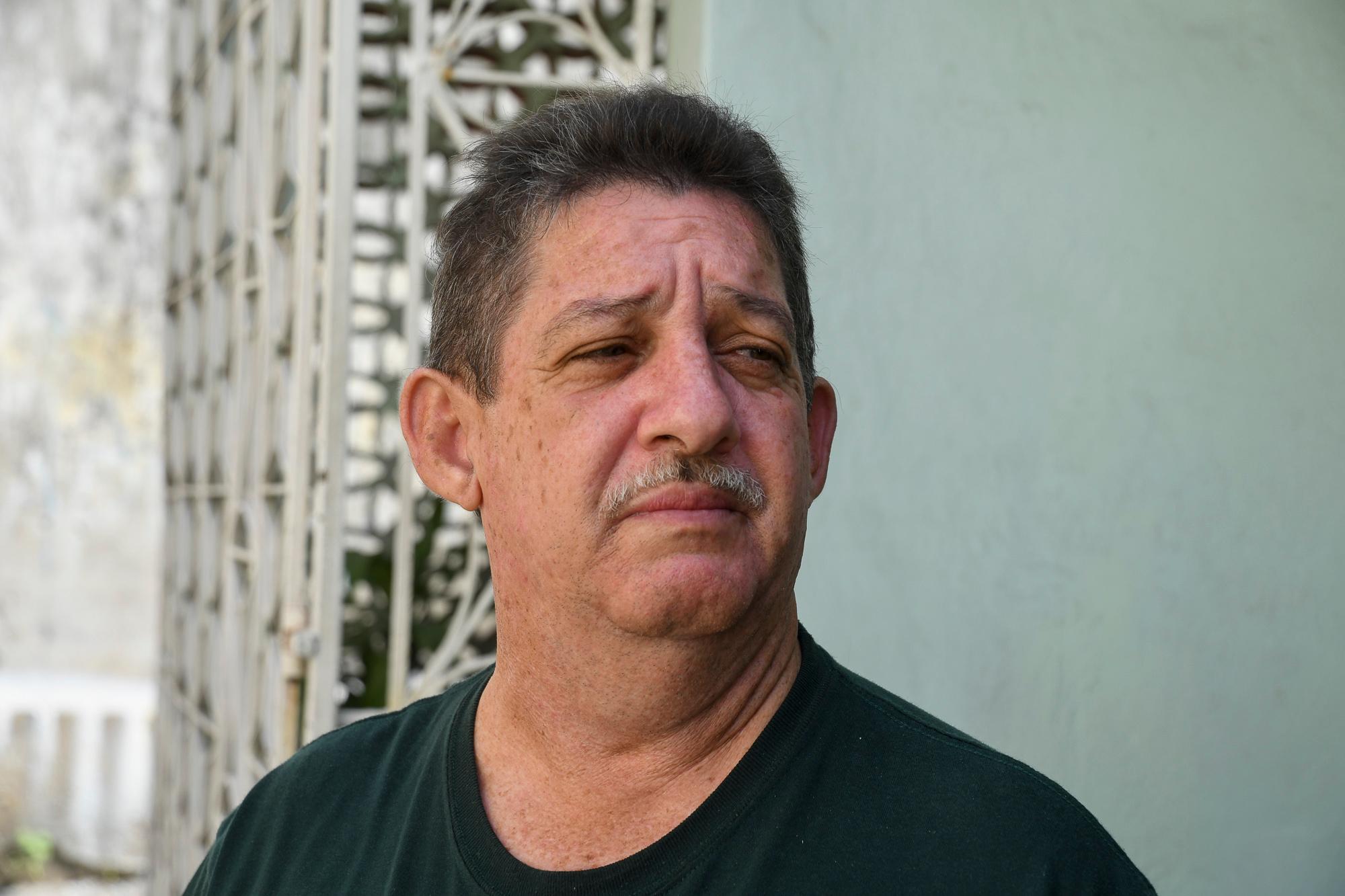 Pedro Medina, uno de los vecinos afectados.