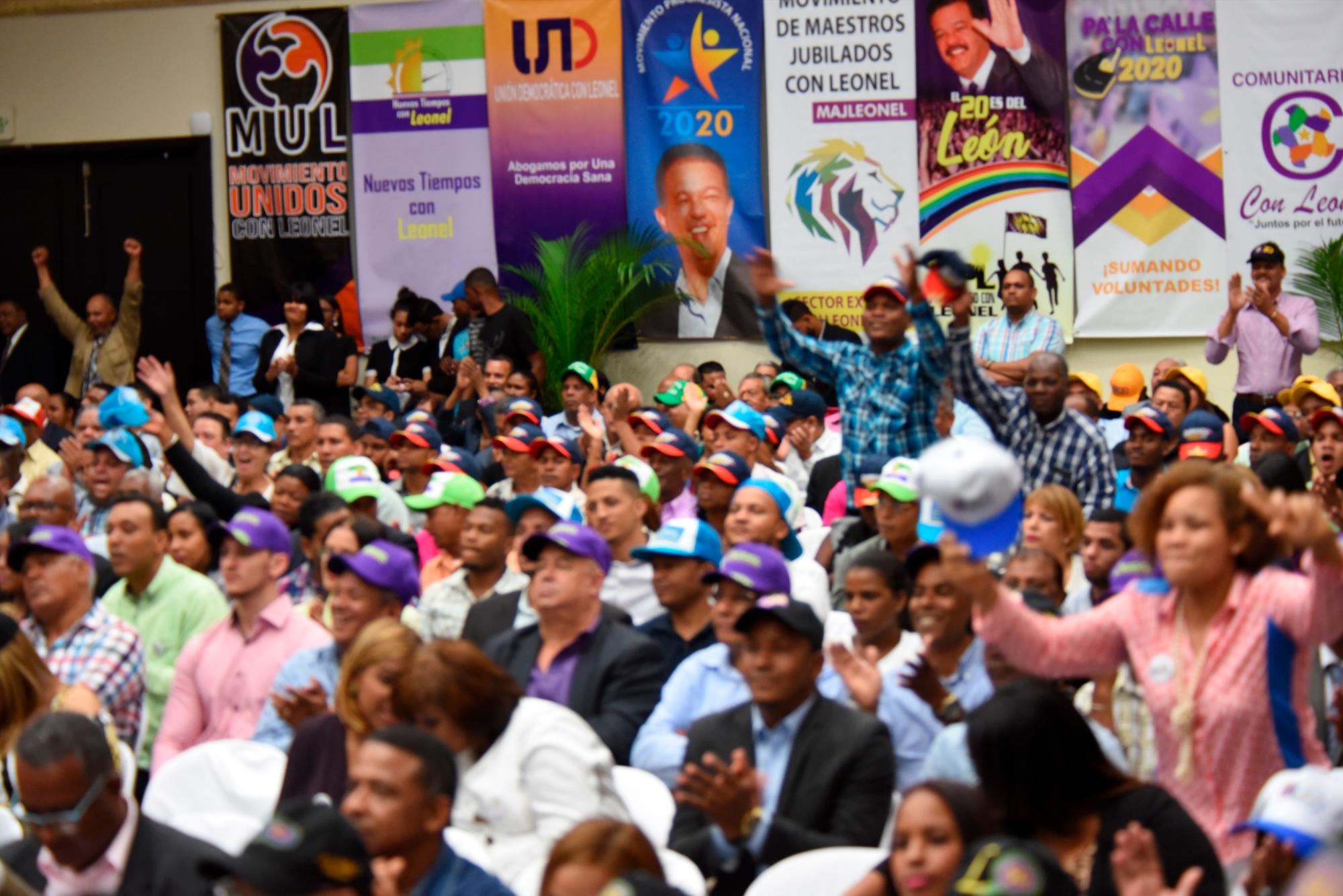 Personas presentes en la actividad.