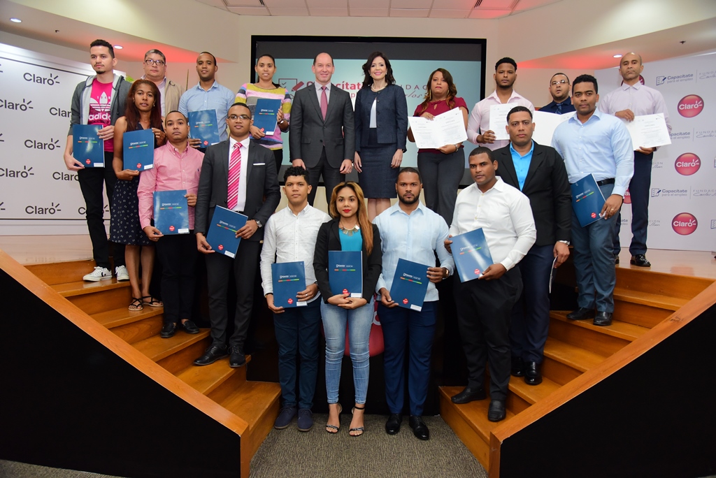 Parte de los graduandos