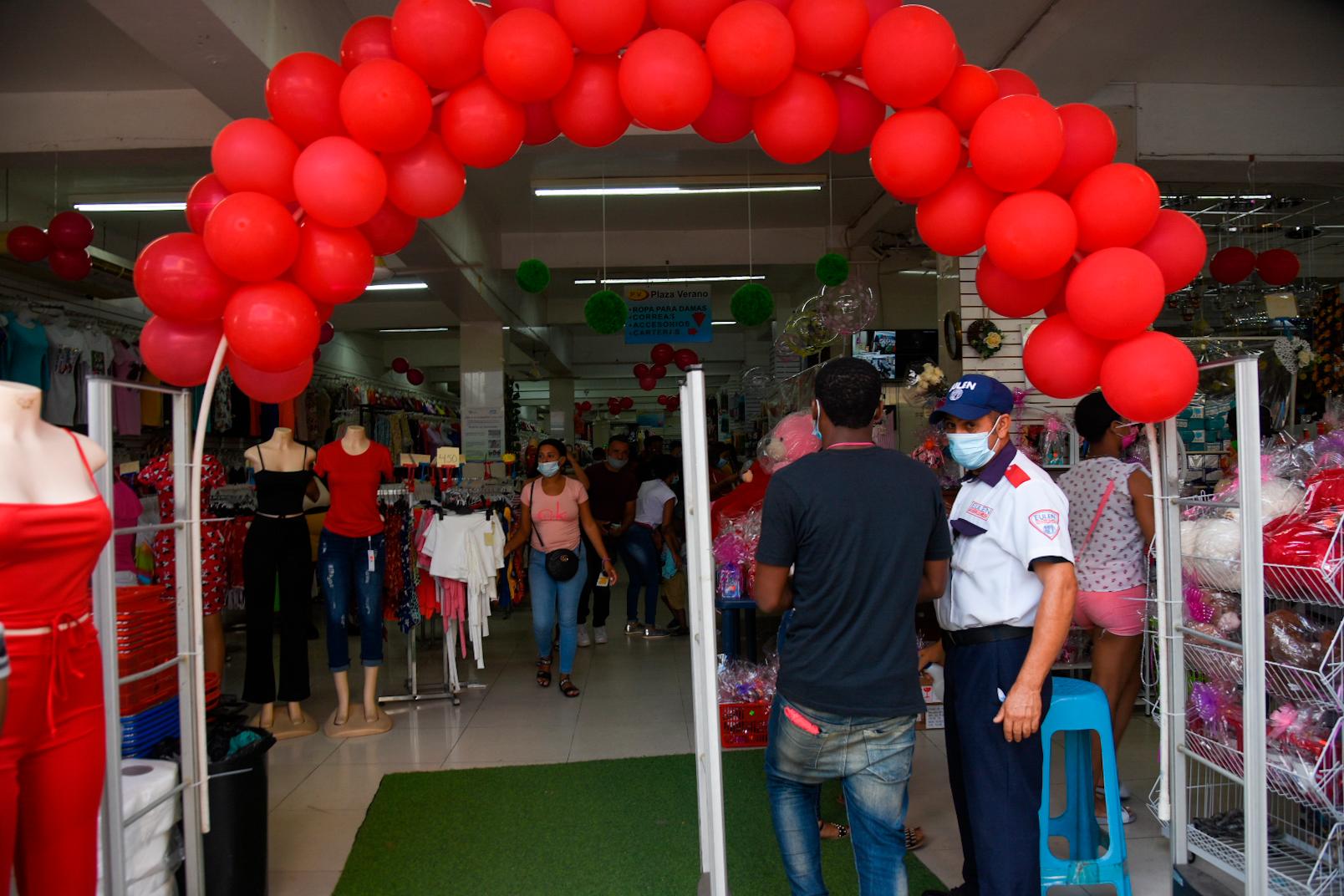 La fecha atrajo muchos clientes en Santiago.