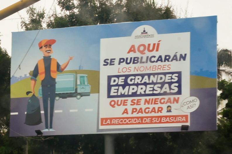 Alcalde Abel Martínez publicará lista de empresas que no pagan recogida de basura