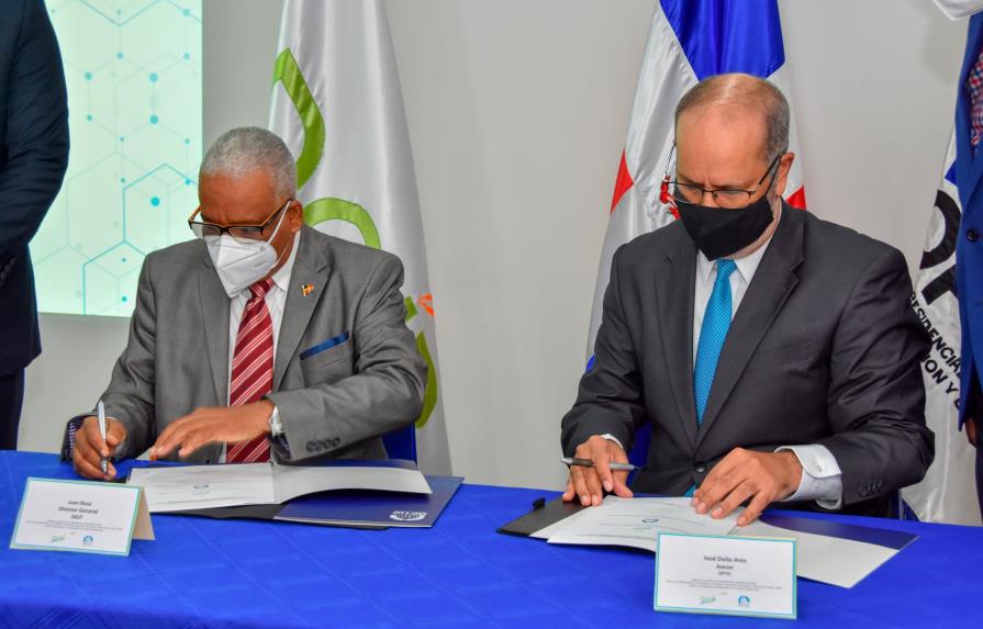 DGJP y OPTIC firman acuerdo interinstitucional para incorporar canales de atención ciudadana
