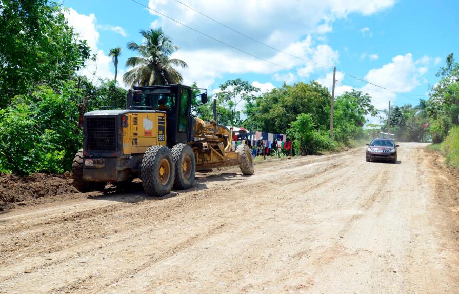 Obras Públicas inicia trabajos en carretera Hato Mayor-Sabana de la Mar