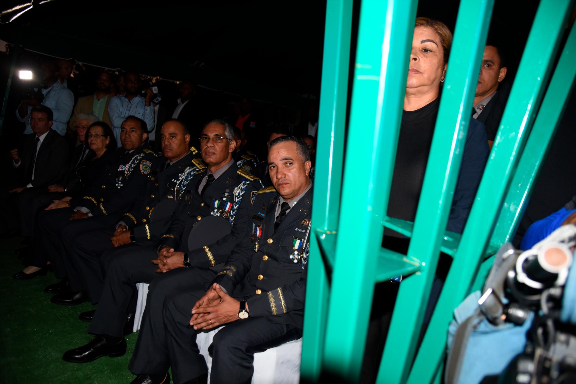 El director de la Policía Nacional, Ney Aldrin Bautista. Fotos y video: Martín Castro 
