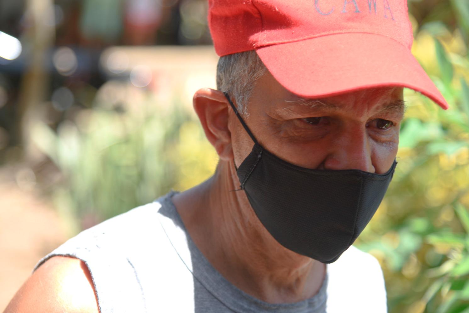 Juan Valdez, residente en la zona.