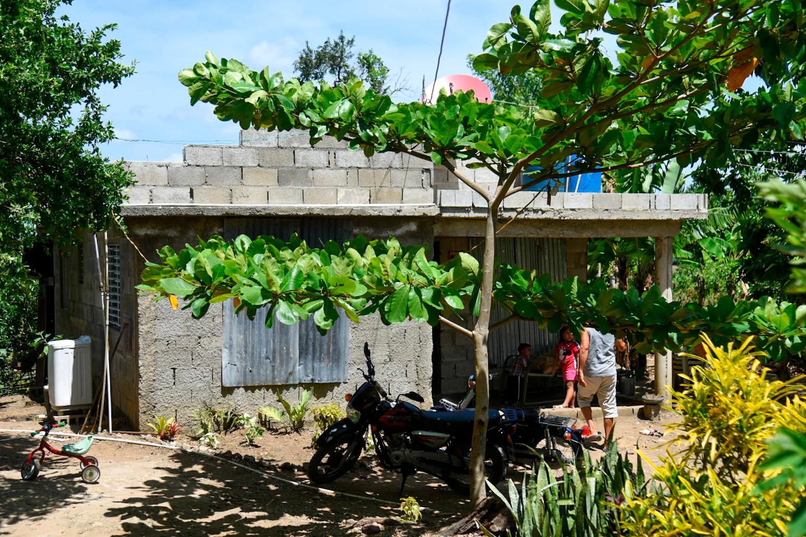 Casa donde residía el niño.