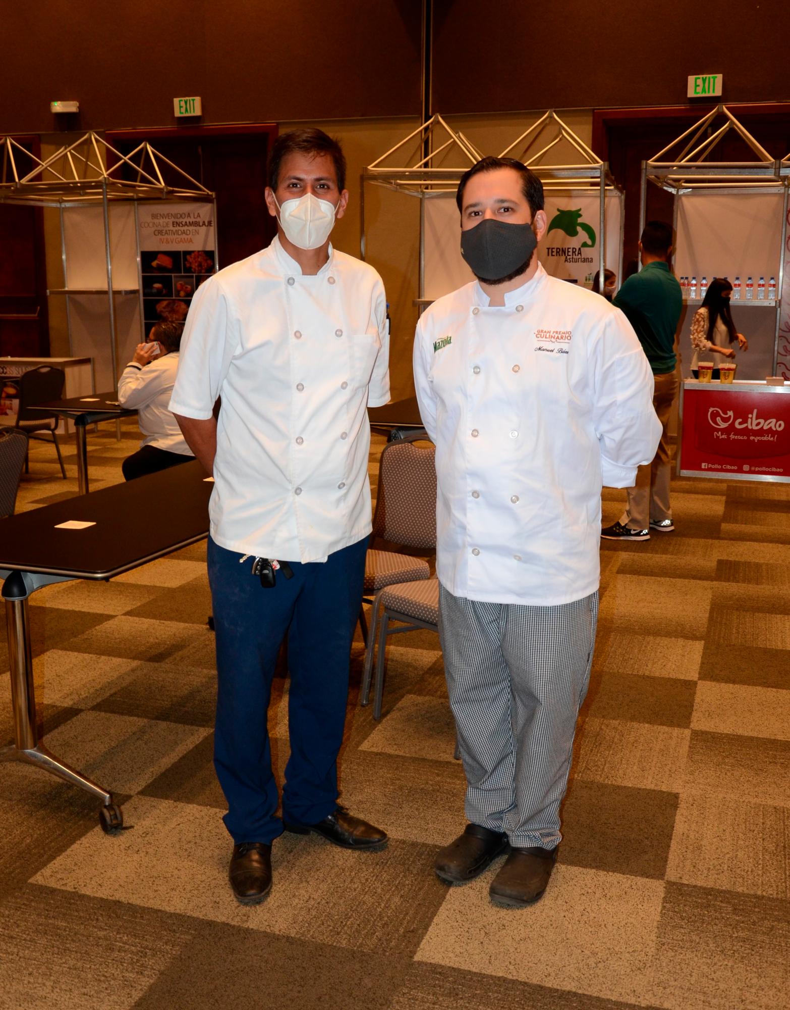 Luis Pacheco y Manuel Báez.