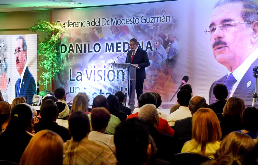 Modesto Guzmán realiza acto donde afirmó que Danilo Medina debe seguir
Ahora son los aliados que promueven la reelección 
Llamó a preservar la obra de gobierno del Presidente