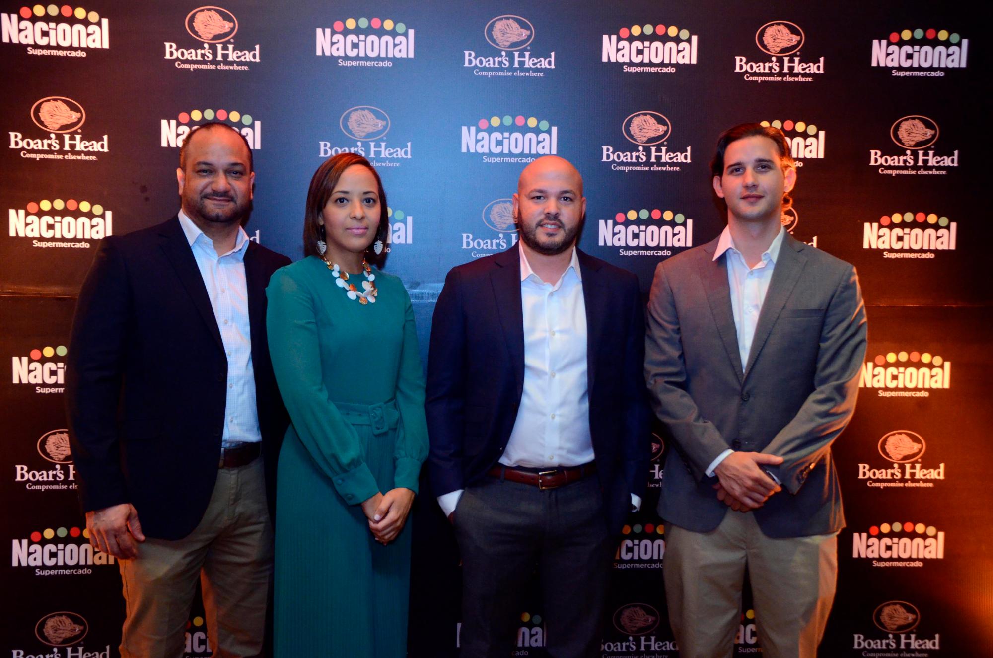 Publio Camilo, Cristina Bruno, Ramffis Searby y Manuel Castillo.