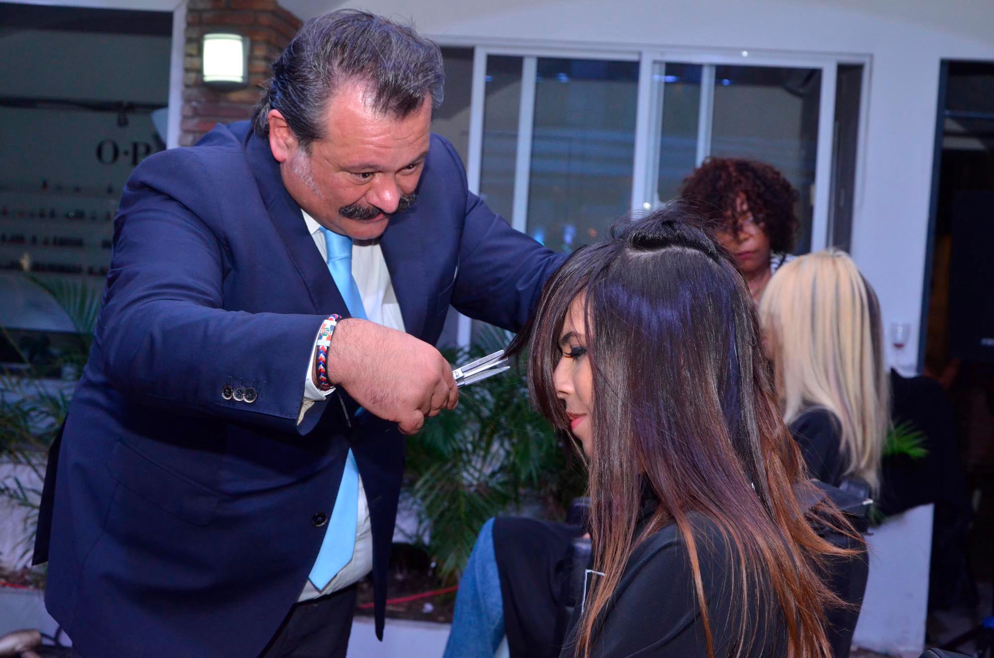 El estilista italiano Roberto Saggese.