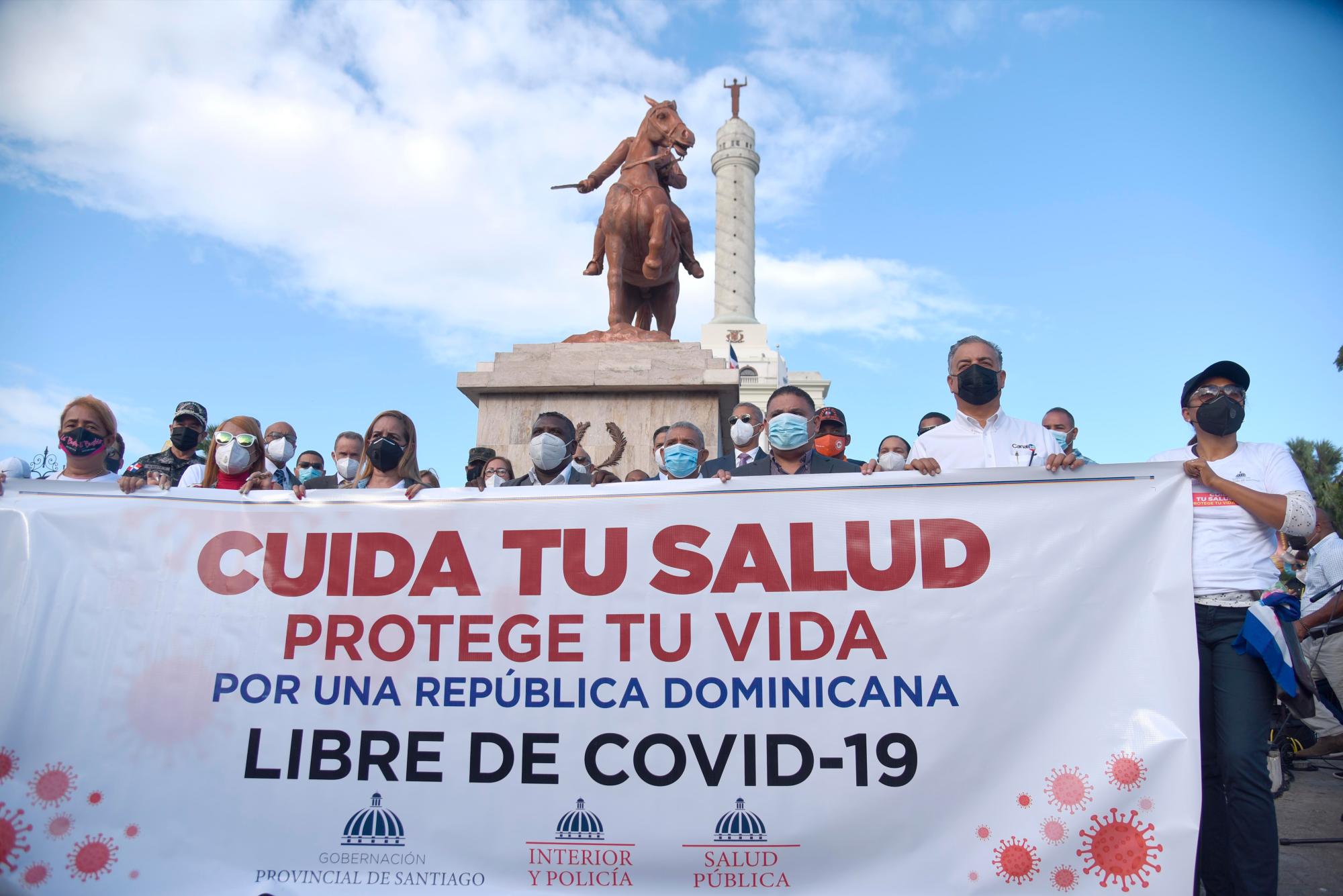 El operativo buscan generar conciencia en la ciudadanía sobre la necesidad de prevenir el contagio del coronavirus. 