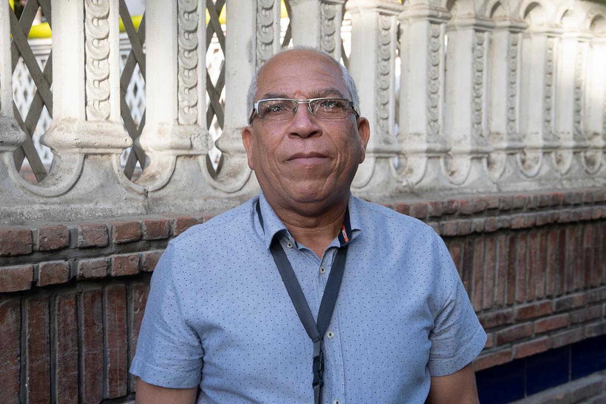 El alcalde de La Descubierta, Pascual Pérez Benítez, 