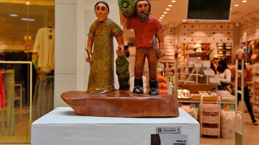 Ministerio de Cultura mantiene abierta exposición de piezas artesanales en Ágora Mall