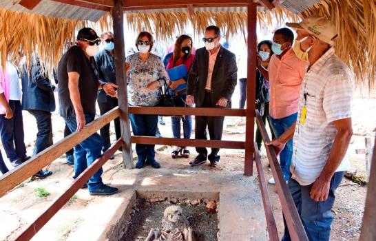 Ministra de Cultura visita lugar histórico y arqueológico La Isabela en Luperón, Puerto Plata