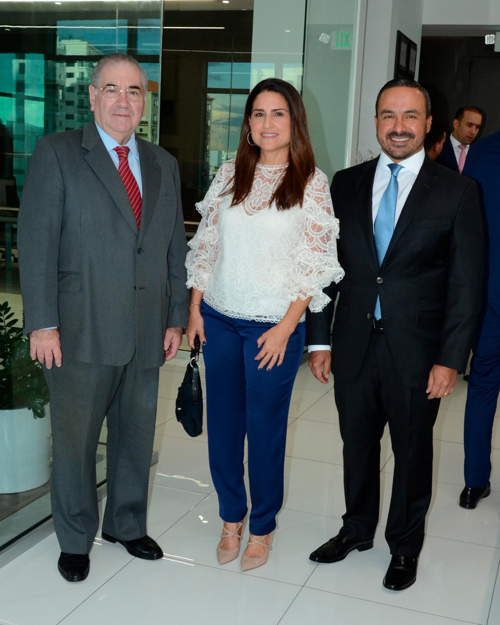 Manuel García Arévalo, Rosana García y Javier Tejeda.