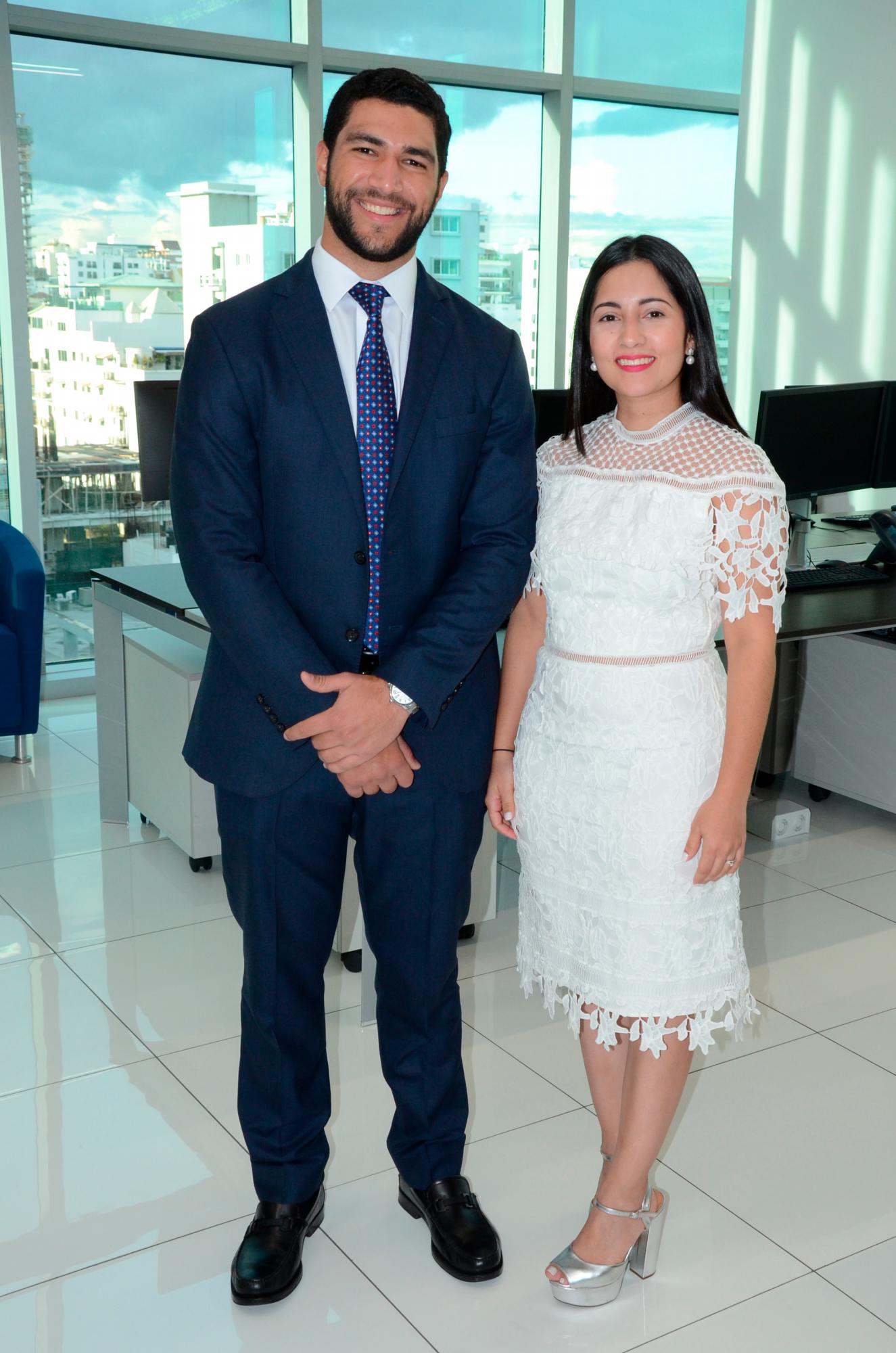 Francisco Cruz y Penélope Rancier.