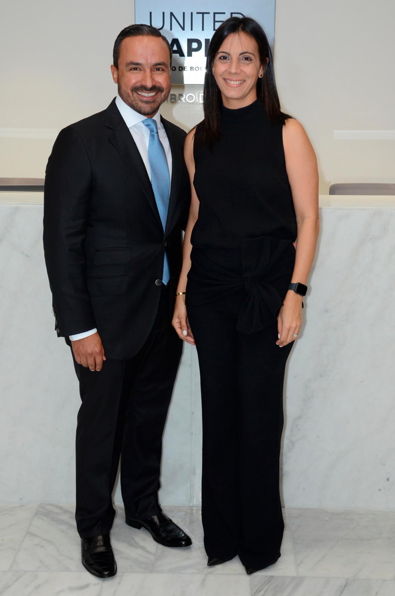 Javier Tejeda y Rosa Aybar.