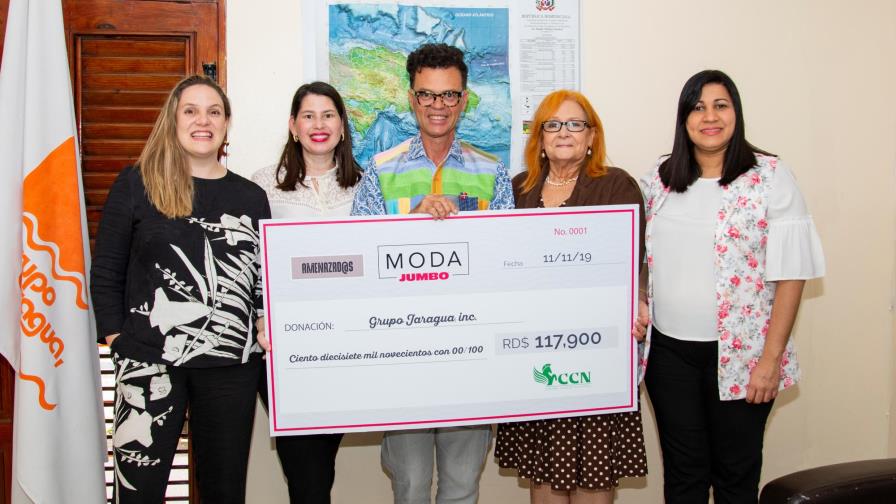 Moda Jumbo entrega donativo de la colección “Amenazados” a Grupo Jaragua Moda Jumbo entrega donativo de la colección “Amenazados” a Grupo Jaragua