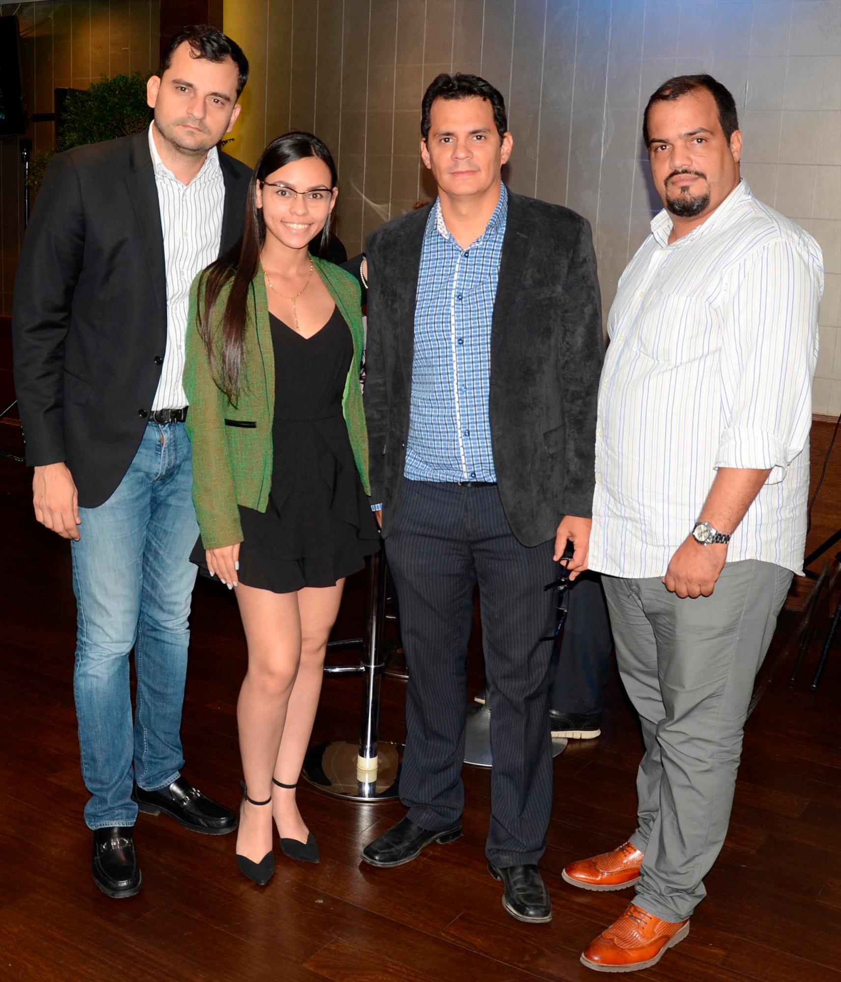 Mardiros Nursikian, Audimar Conde, Jordi Forcadell y Jhon Olaf Engstrom