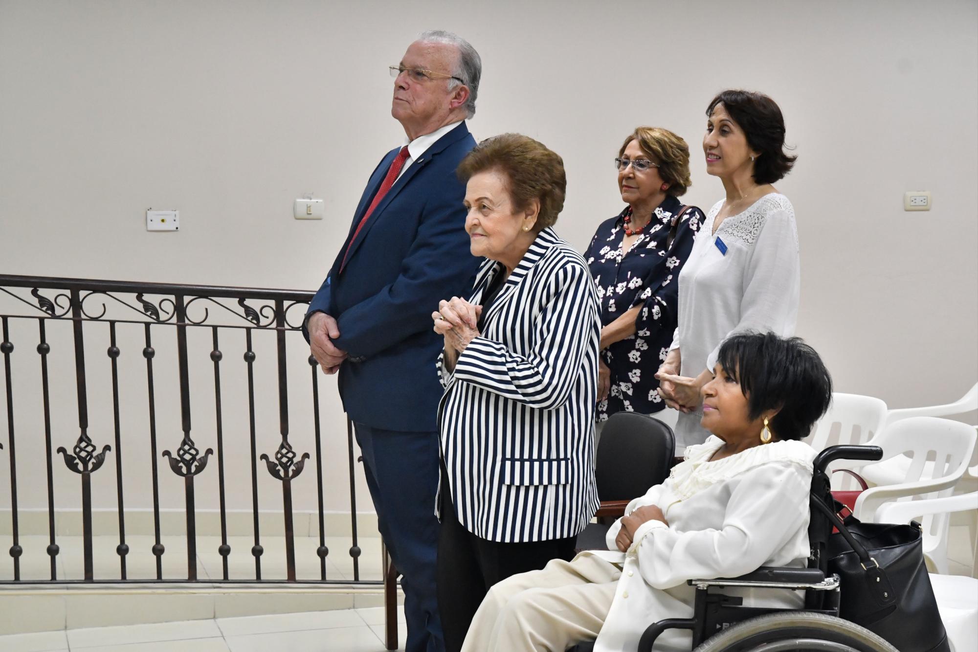 Durante la eucaristía por el 56 aniversario de la ADR.