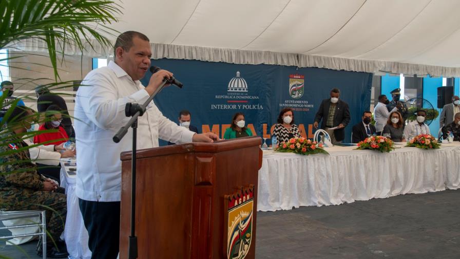 Alcaldía Santo Domingo Norte e Interior y Policía relanzan mesa de seguridad 