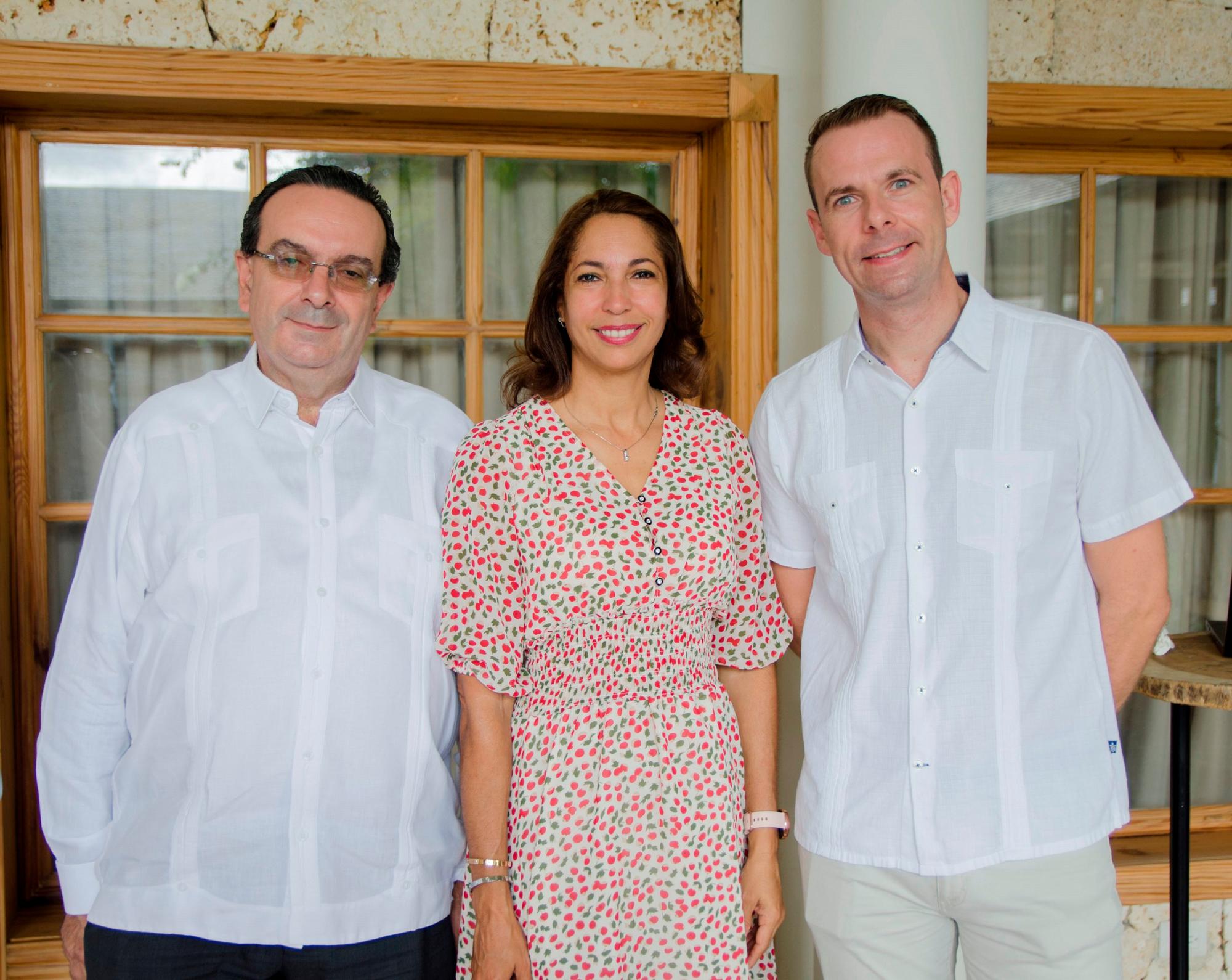 Ángel Pichardo, Josefina Pichardo y Markus Haack