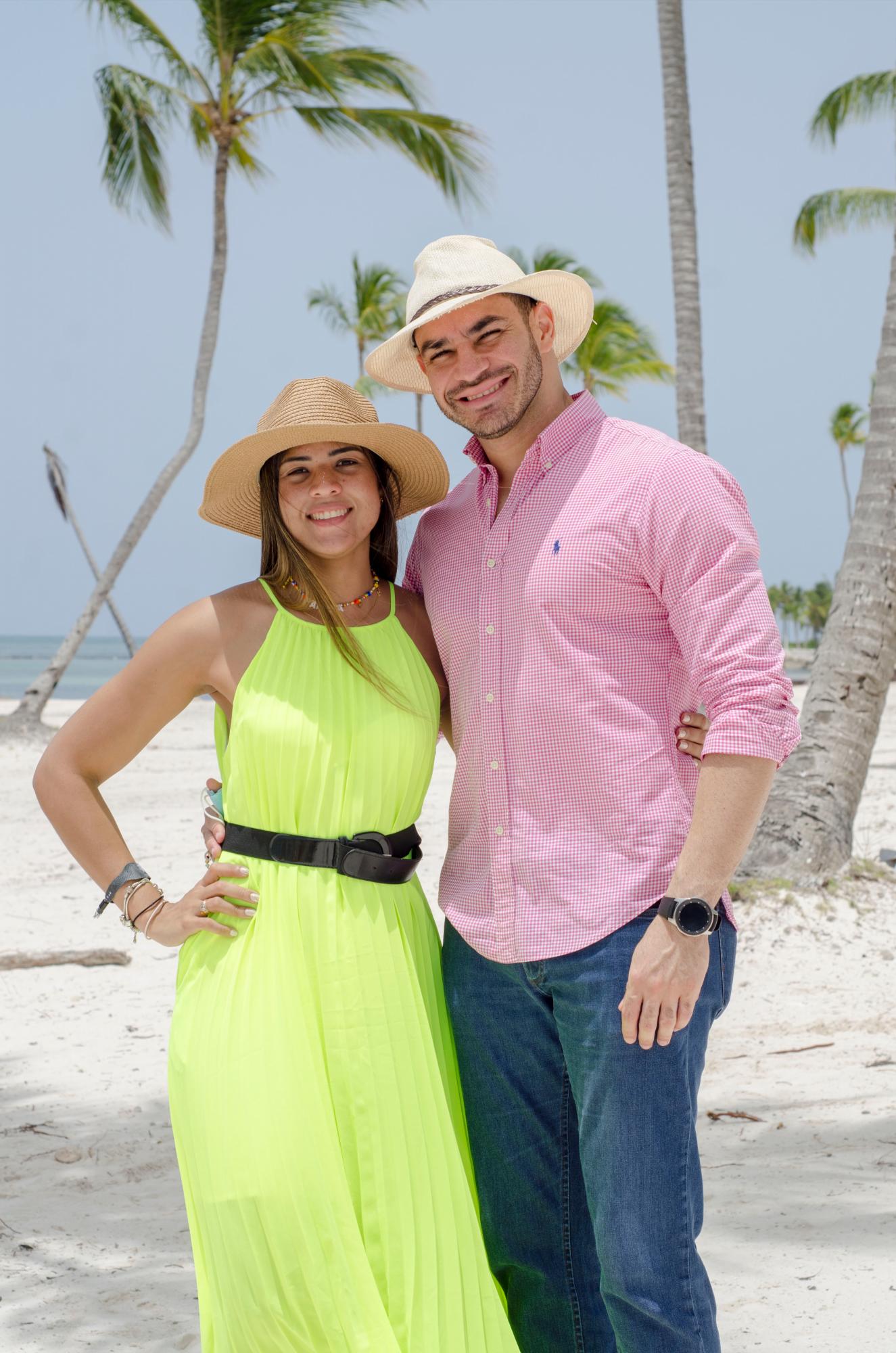 Pamela Toribio y Enmanuel del Villar.