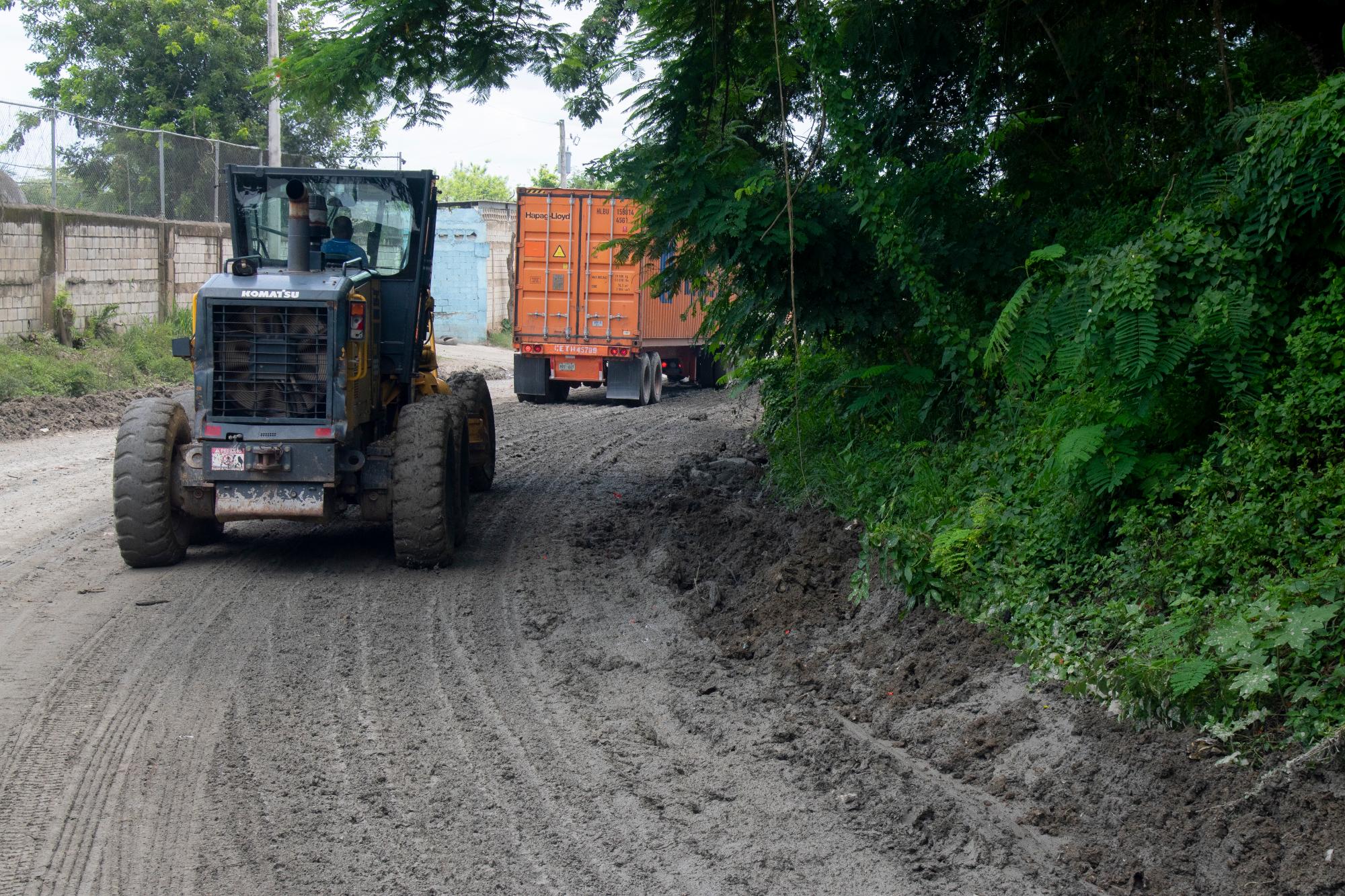 Un equipo trabajaba en el acondicionamiento del lugar.