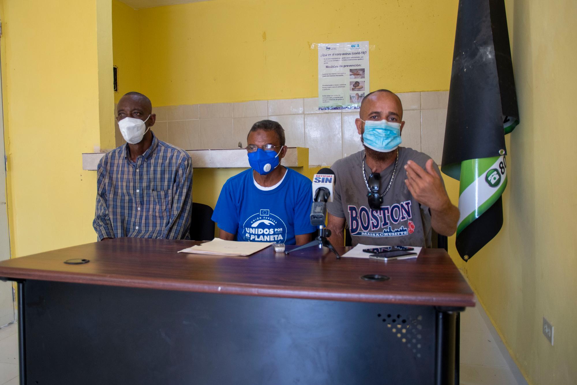 Dirigentes del Bloque de Organizaciones Comunitarias de La Zurza.