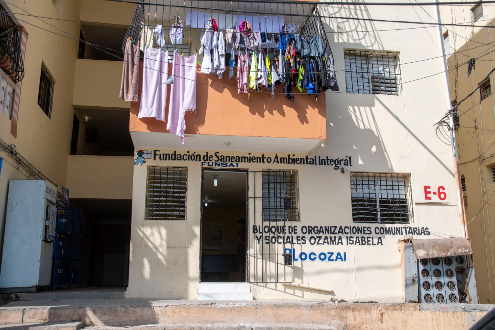 Local de las organizaciones de La Zurza.