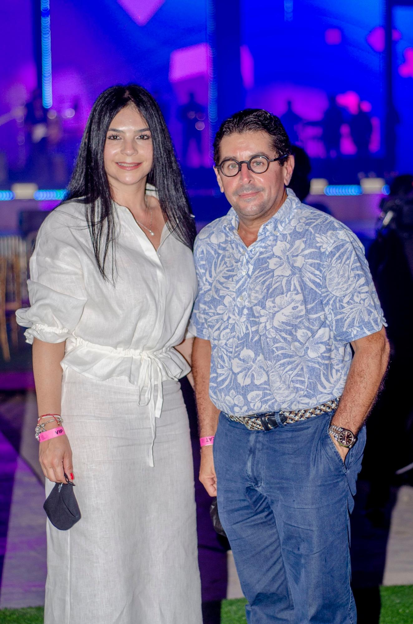 Raquel Pappaterra y Jorge Feliz.