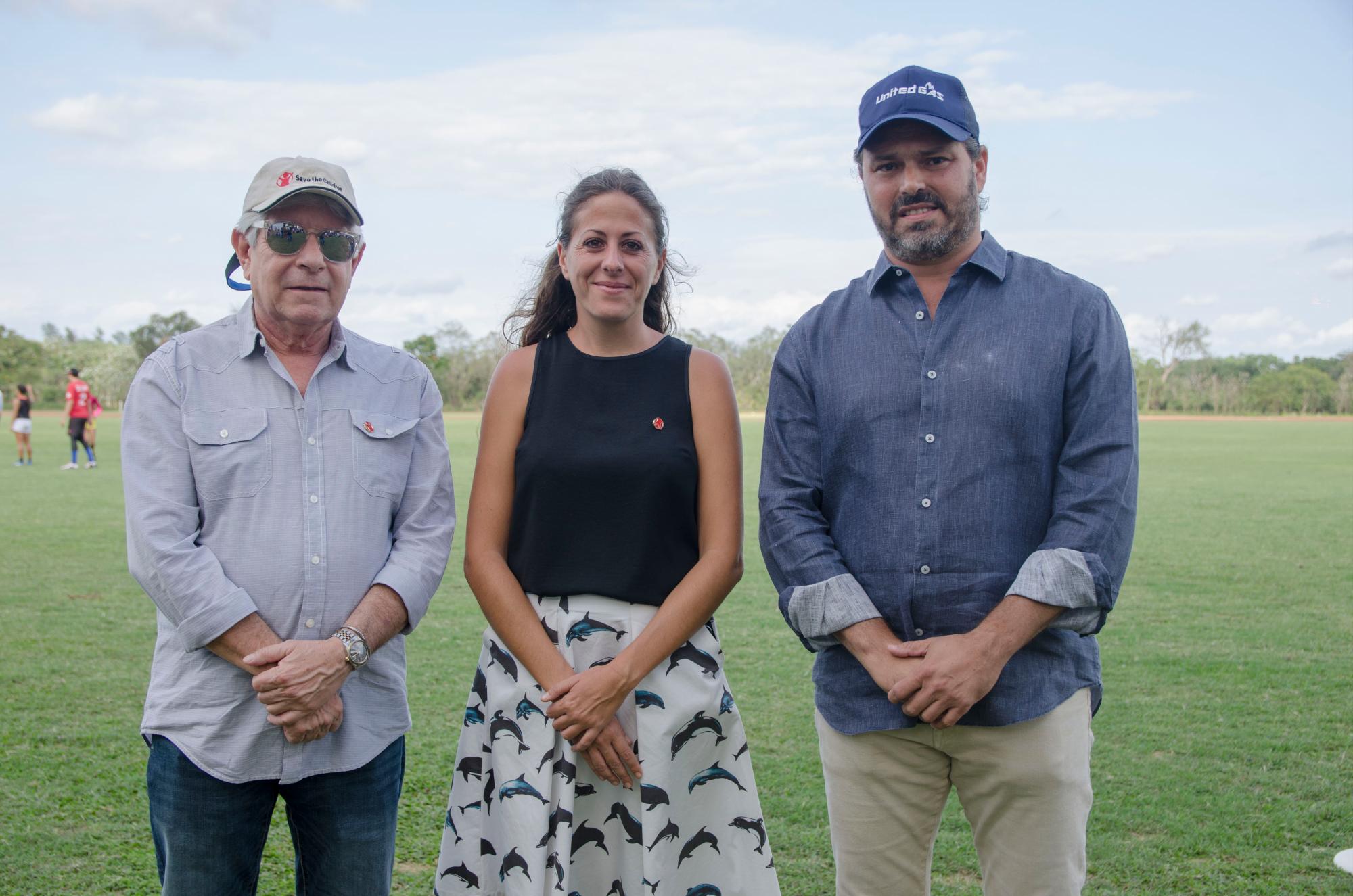 Rafael Ubeda Heded, Alba Rodríguez y Juan Tomas Díaz.